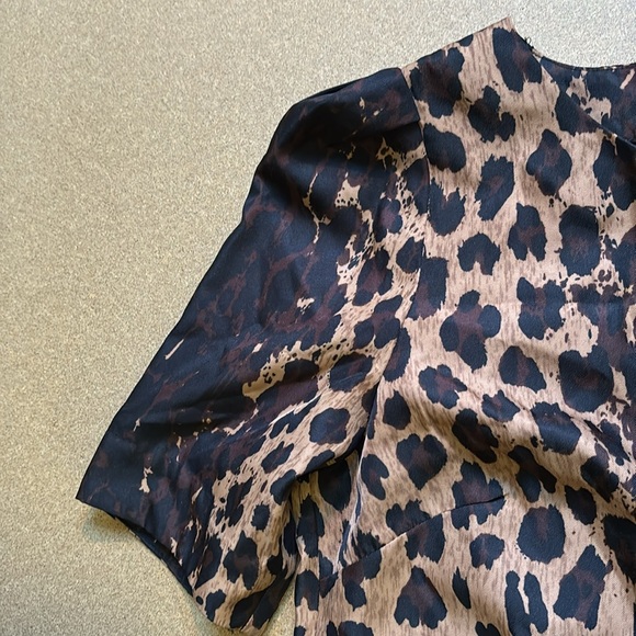 Leopard print Pure Alfred Sung dress - Picture 7 of 8